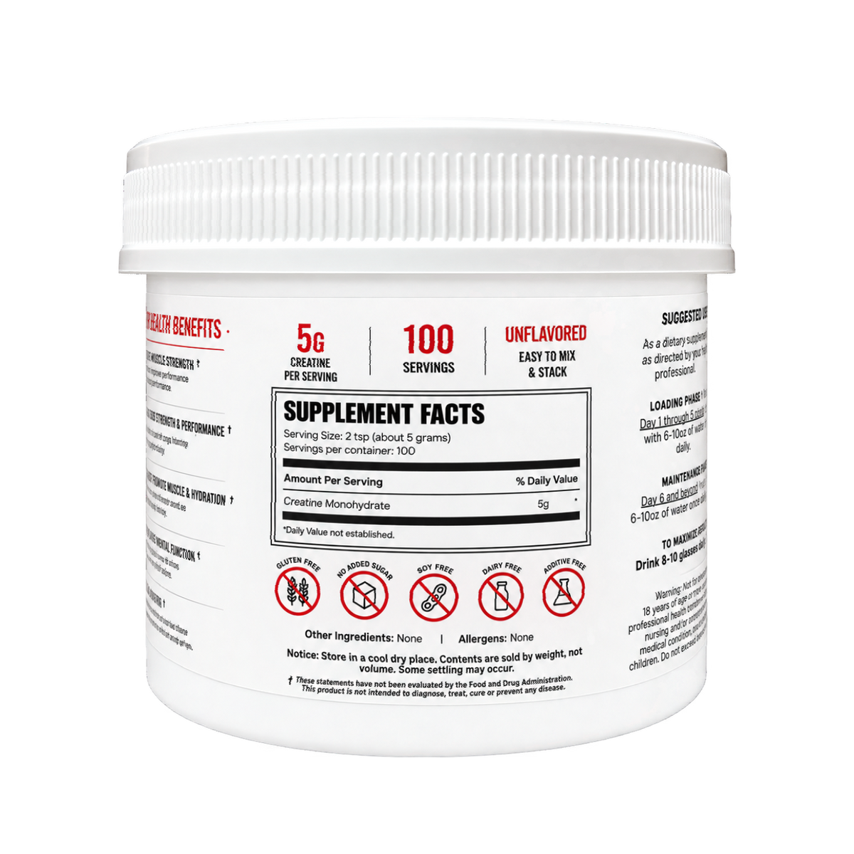 Creatine Monohydrate Powder