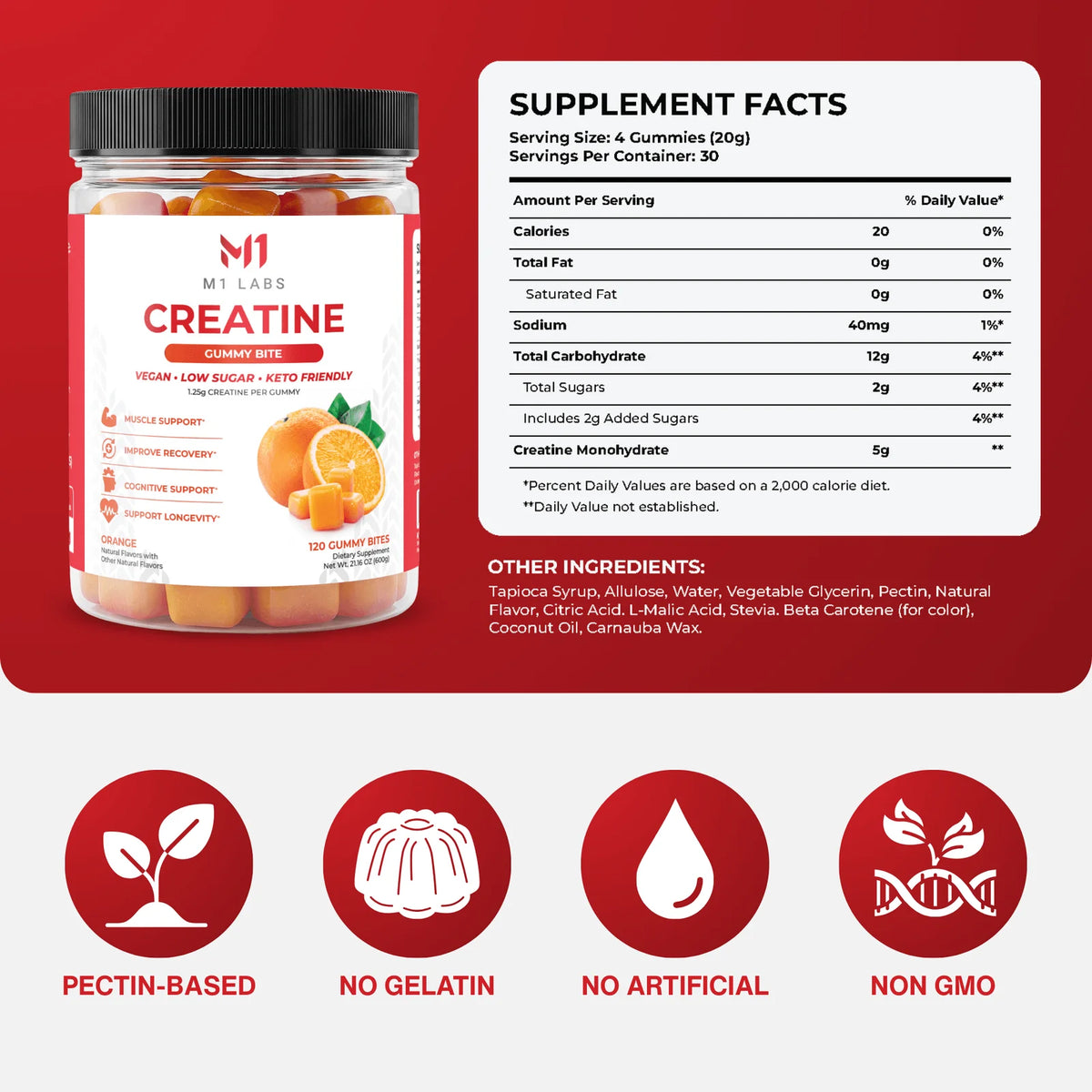 Creatine Gummy Bites